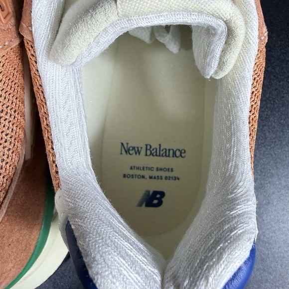 New Balance 998 Men\'s Size 7.5 Teddy Santis Made in USA Orange Royal‎ Blue main image 4